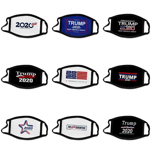 

designer trump face mask protective washable face mask soft breathable three colors wholesale ice silk black fac #145