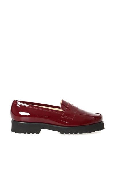 

derimod genuine leather red women 's shoes, Black