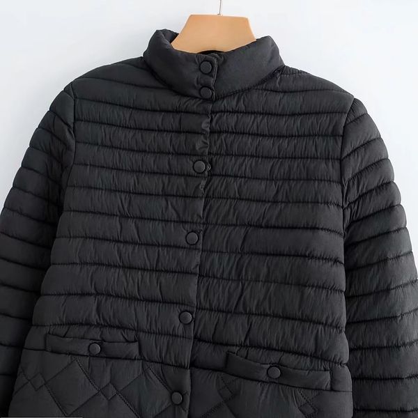 

women's down & parkas autumn pattern fashion long fund cotton-padded clothes loose coat winter jacket women, Black