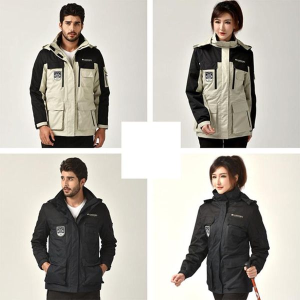 

studyset outdoor winter jacket for men women 2 pieces waterproof windproof ski suit