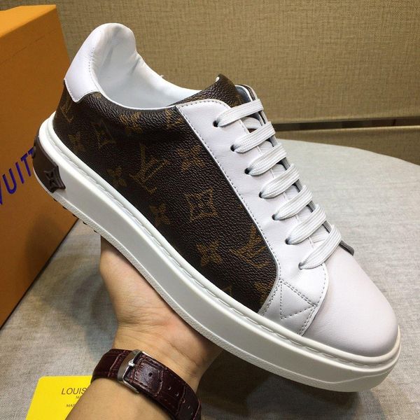 

2019 b6 fashion casual men shoes outdoor sports handsome wild luxury shoes original box packaging zapatos hombre, Black