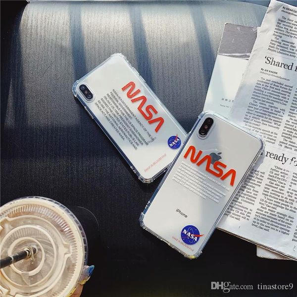 

ell 2019-2020 new space agency nasa luxury shockproof soft tpu phone case cover for iphone 6s 7 8 plus 11 pro xs max xr back cases