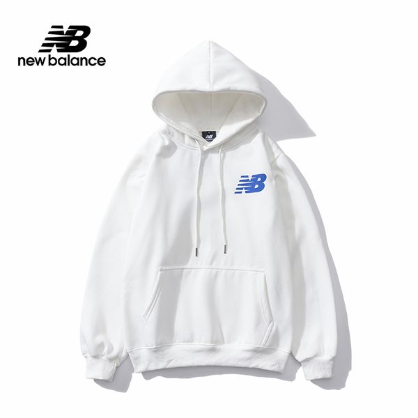

мужчины newbalance люкс дизайнер толстовки бренд случайные продажи hoodie итальянский европейский американский свитер бренда tide свободный, White;black
