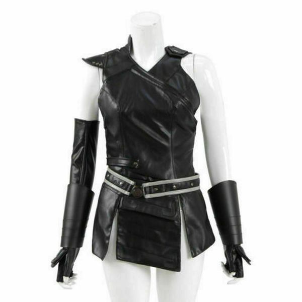 

thor ragnarÃ¶k thor 3 valkyrie scrapper 142 cosplay costume battle suit, Black;red