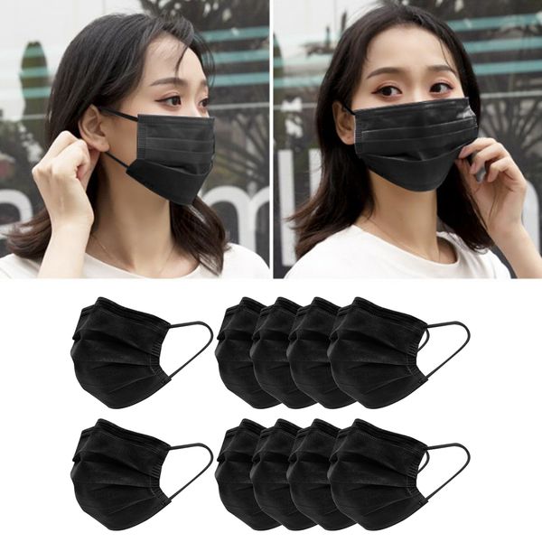 

10x disposable anti-haze mouth mask dustproof face protector respirator mask