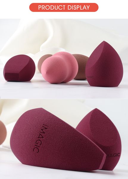 

imagic makeup foundation sponge makeup cosmetic puff powder smooth beauty cosmetic make up sponge puff mix colors