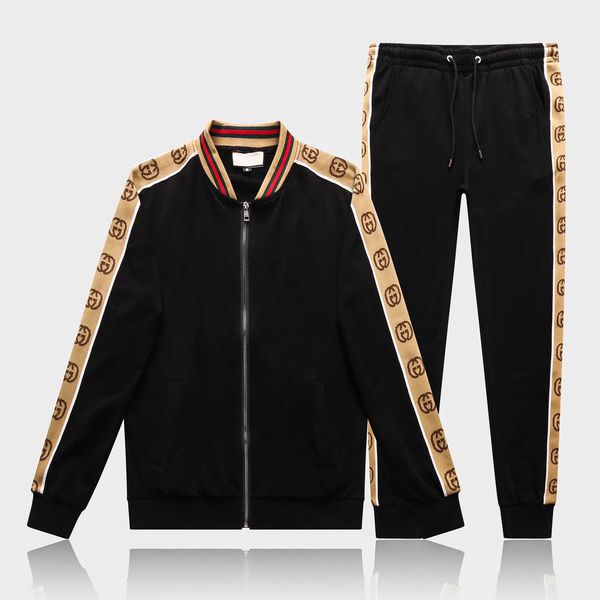 

Top Quality Men Sportswear And Sweatshirts Jacket Autumn Winter Casual Jogger Sets Sporting Suit Mens Sweat Suits Tracksuits Plus Size M-3XL