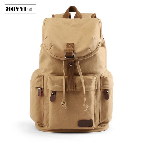 

custom outdoor hiking school city backpack with logo canvas travel backpack