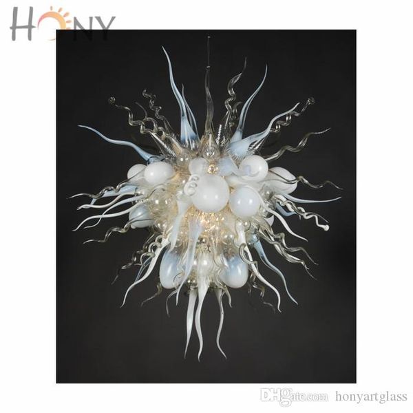 

ac led customized style new restaurant lamp high ceiling murano glass chandelier ceiling with led bulbs