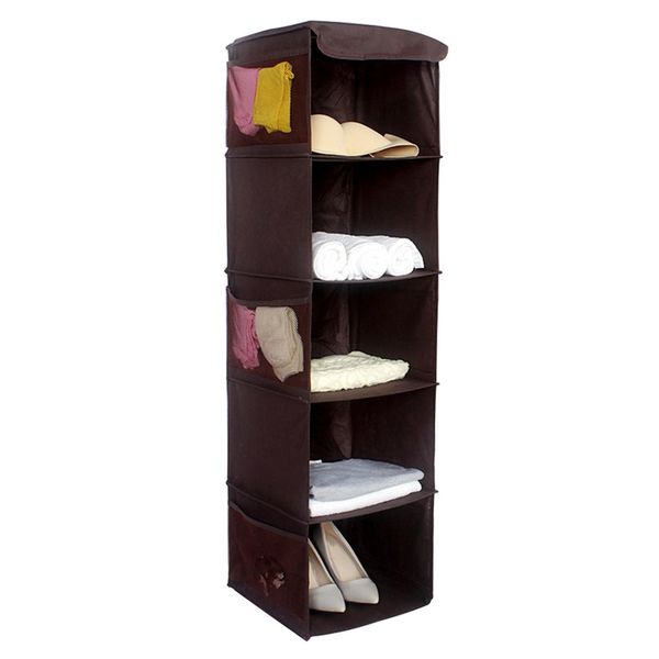

hook multi-storey wardrobe receives dust-proof bags large capacity storage rack non-woven cloth storage bag