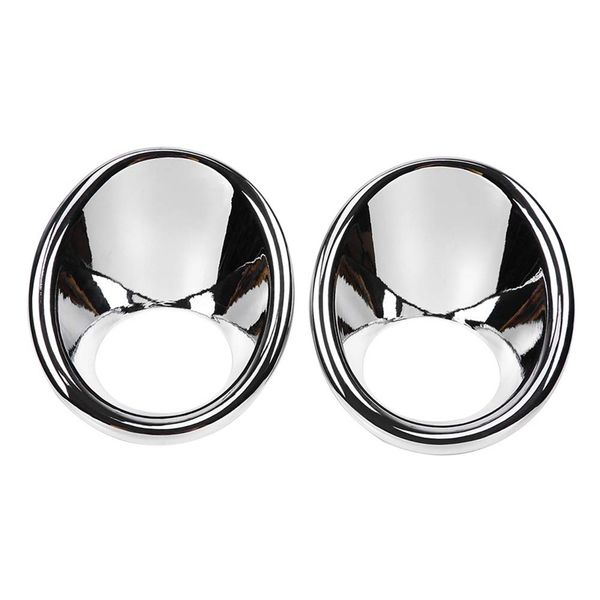 

for vitara 2016-2018 2pcs silver chrome car front headlight fog lamp cover trim frame moulding car styling
