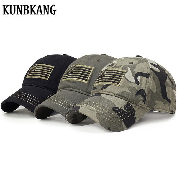 

3шт / lot вышивки флаг сша камуфляж бейсболки для мужчин хлопок snapback hat bone army caps trucker gorras для vip клиентов iolie, Black;white