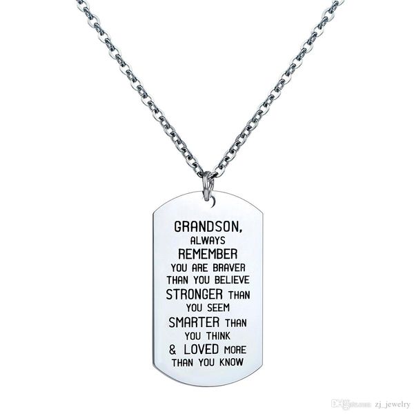 

tainless али еп ожеѬел пима dog tag подвека мђжина внђк вегда помние, о в, Silver