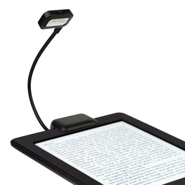 

0.5w portable lamp flexible mini clip on reading light reading lamp for amazon kindle/ebook readers/ pdas