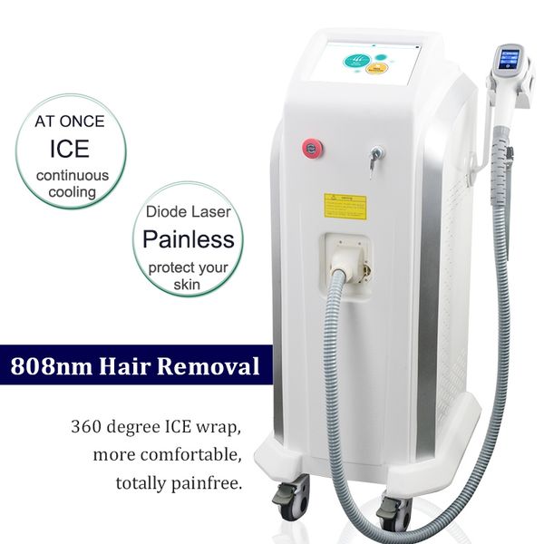 

808nm hair removal diode laser 3500w diode laser fast permanent remove hair on bikini legs laser machine 30 million s, Black