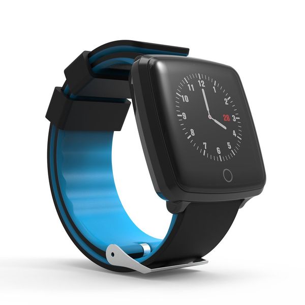 

bl89 large screen intelligent sports watch smart bracelet heart rate wristband pedometer fitness tracker bluetooth 4.0 smartband, Slivery;brown