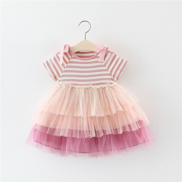 

newborn baby girl dress for girl 1 year birthday party dress 2019 new kids fashion cute princess toddler dresses infant clothing, Red;yellow