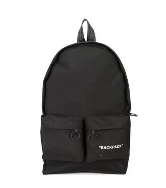 

Fa hion men 039 ca ual white black backpack chool bag ca ual handbag bag black travel bag