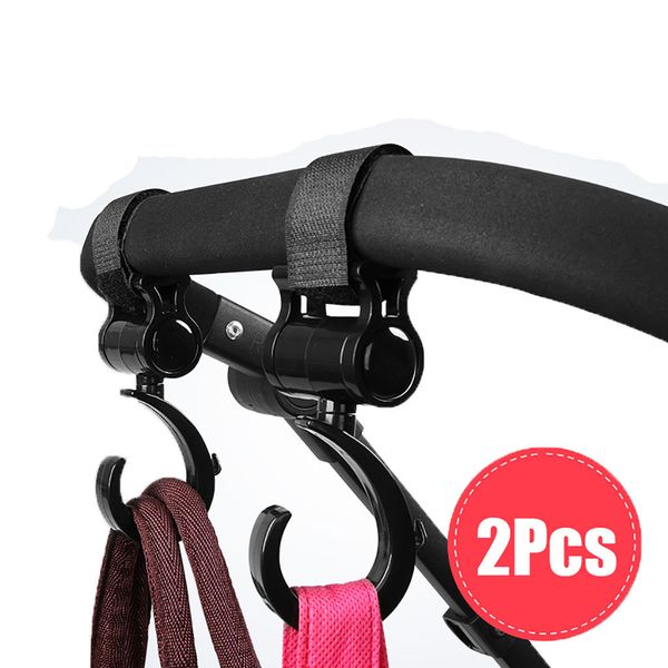 

multi-functional stroller hook 2pcs of multi-purpose hooks hanger for baby diaper bags purse great accessory travel purses 12.5