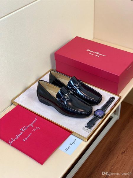 

20mm new spring autumn mans formal wedding shoes luxury brands man business dress shoes man loafers oxford shoes for man sapato social madai, Black