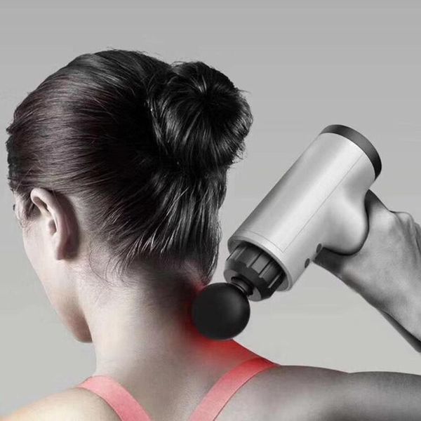 

tissue muscle massage gun abs and aluminum alloy high frequency vibration therapy massage guns body shaping slimming relief