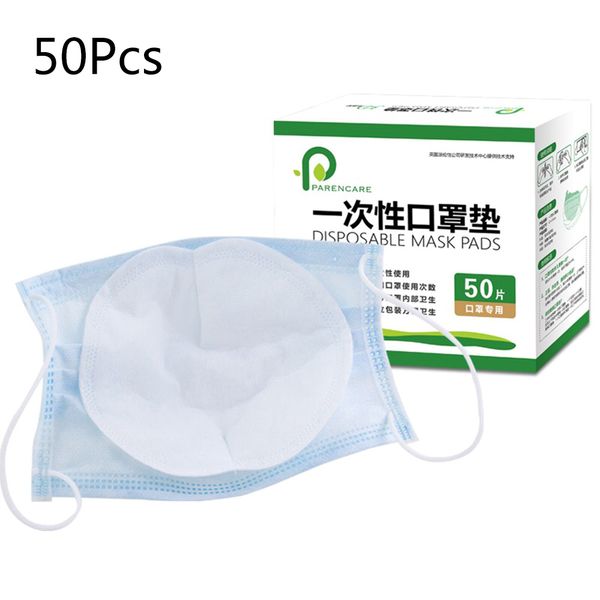 

50pcs / box disposable n95 mask pad non-woven anti-fog mask universal protective breathable pad mask inner gasket