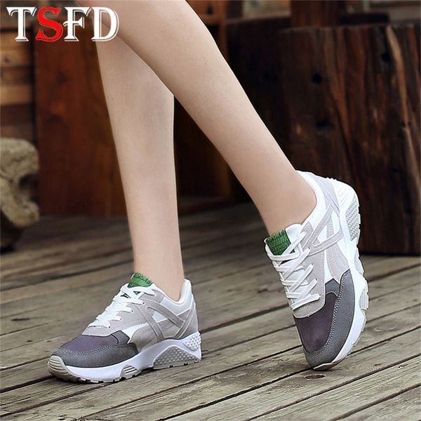 

low sport shoes for women summer women's sneakers suede running shoe for women increase sports shoe white footwear v17