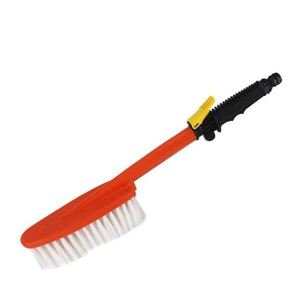 

car cleaning brush tire clean tool retractable long handle car wash brush water foam flow care washer