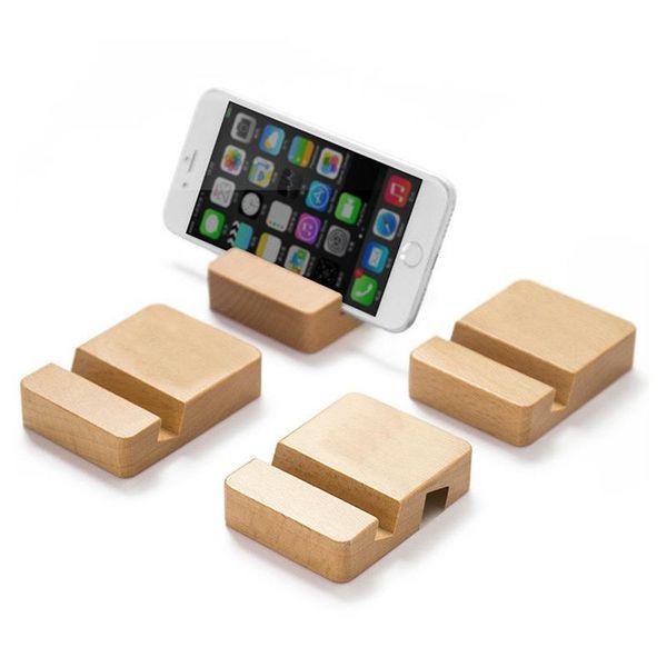 Wooden Mobile Phone Stand Phone Holder Stands For Iphone For
