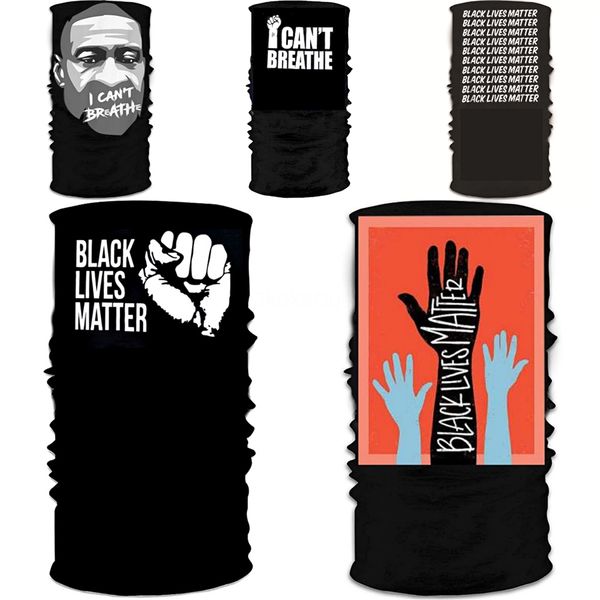 

i cant breatheskull face mask scarf heandband headwear balaclavas magic turban bandanas neck snood windproof cycling motorcycle hallowe #597, Black