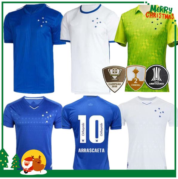 

2020 cruzeiro soccer jersey 19 20 brazil fred robinho thiago neves football shirt cruzeiro home brasil club man camisas, Black;yellow