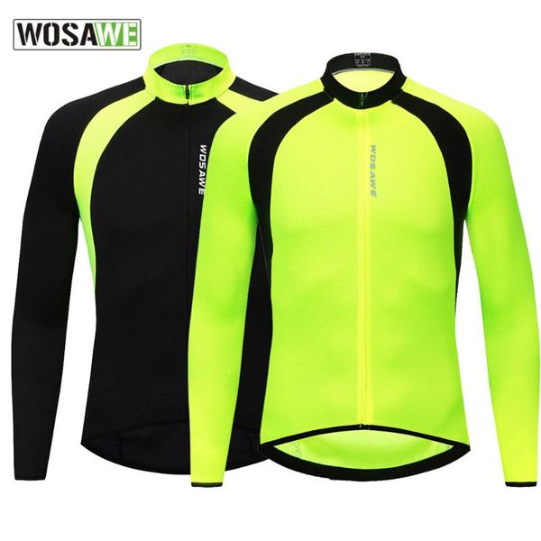 

breathable solid men's long sleeve cycling jersey quick dry bicycle shirts mountain bike clothing spring running hiking jersey, Black;red