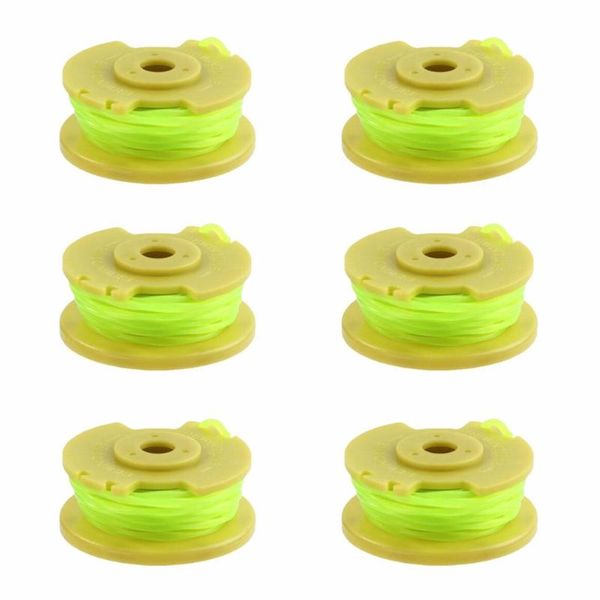 

6pcs for cordless trimmers one ac80rl3 replacement spool twisted line 0.08inch 11ft twisted line