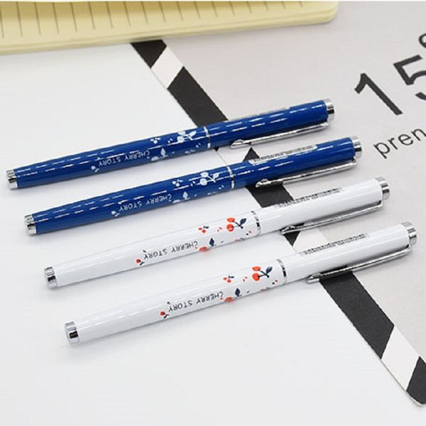 

a student pen cherry language ink fountain pen boys and girls writing practice metal cherry story small clear two kinds of