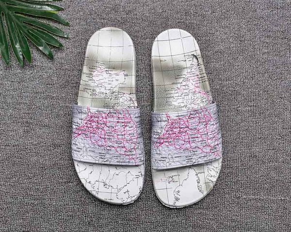 

2019 supersrar slide duramo men desinger slippers beach indoor sandals stripe shoes, Black