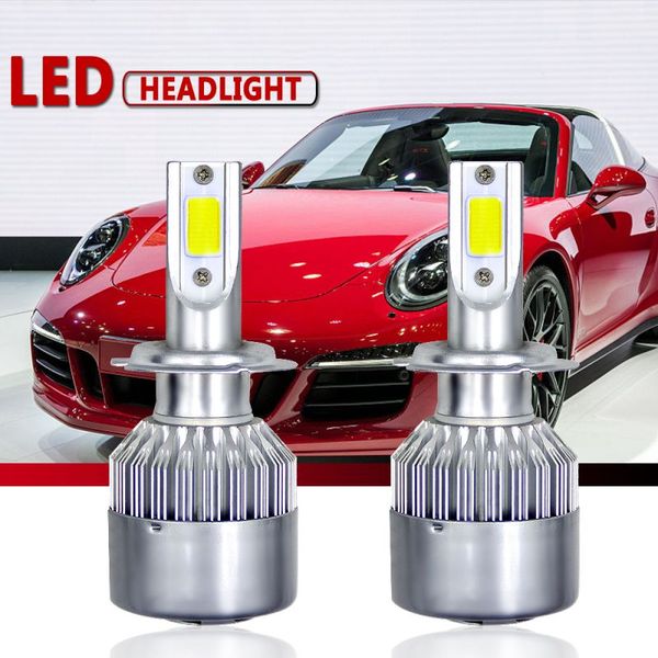 

2pcs h7 car led lights bulbs high-quality waterproof auto headlights