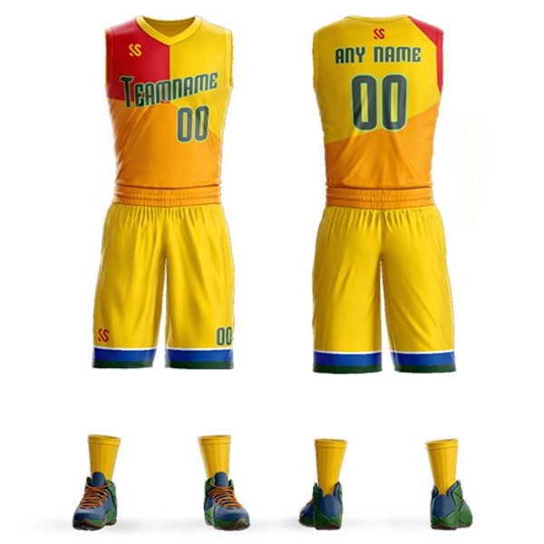 best jersey design basketball yellow