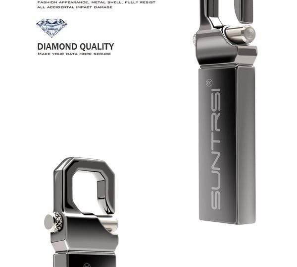 

suntrsi usb flash drive 64gb metal pendrive high speed usb stick 32gb pen drive real capacity 16gb usb flash ing