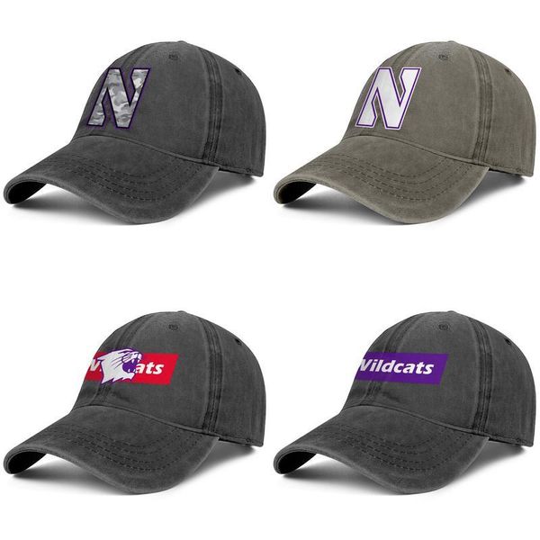 

северо-западного wildcats basketball университет красные черные мужские и женские дальнобойщик джинсовой крышки дизайн дизайнер пользователь, Blue;gray