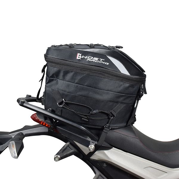 

motorcycle tail bag back seat bag backpack knight helmet biker bike multi-function