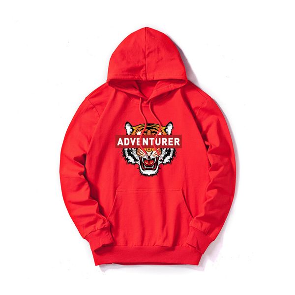 

Men Designer Hoodie 2019 Brand Fashion Letter Print with Tiger Head Hoodies Long Sleeve Mens Women Luxury Hoodies Wholesale