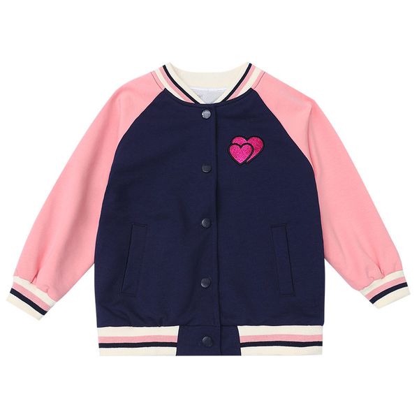 

outdoor kids sport jackets girls cosplay baseball jacket coat college casual baseball uniform coat kids sport outerwear 4-13 t, Blue;gray