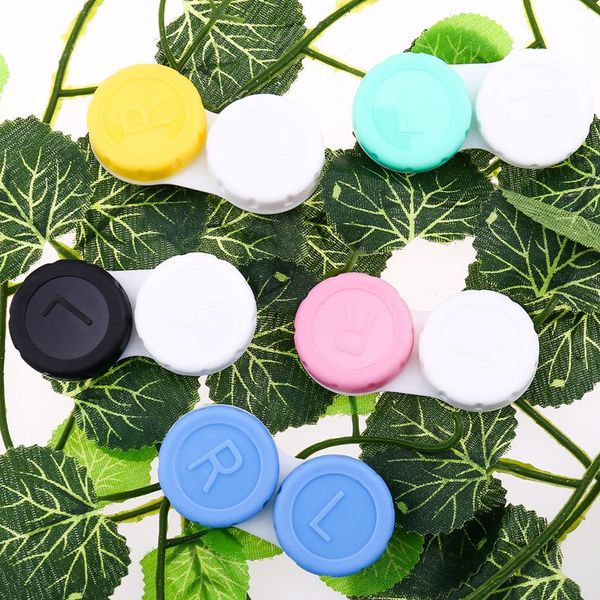 

abs contact lenses box lens case care travel kit holder container wholesale