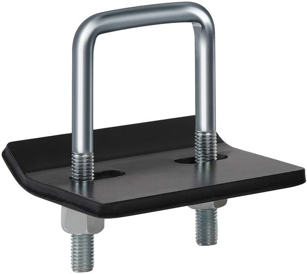 

black trailer hook lock car hitch tightener anti rattle stabilizer steel heavy duty rust tow clamp 2"
