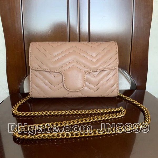 Alta qualidade Moda Feminina Pequenas Bolsas de Ombro Feminina Cores Douradas Corrente Bolsa Feminina Carteira Cor Hit Bolsas Mensageiro Bolsa Transversal