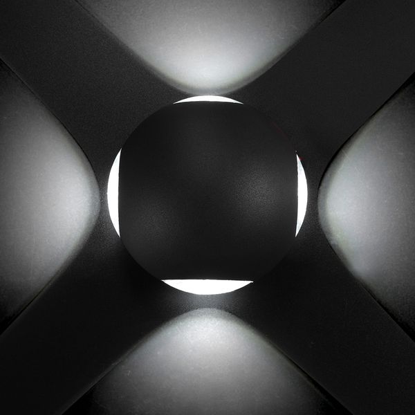 

new arrival led ball wall light waterproof aluminum wall lamp 6w 12w 85~265v led garden porch street light for outdoor lighting