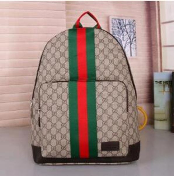 

ll2020 high-quality women's stripe backpack bags men women fashion shoulder school bags lady classic travel bag 001