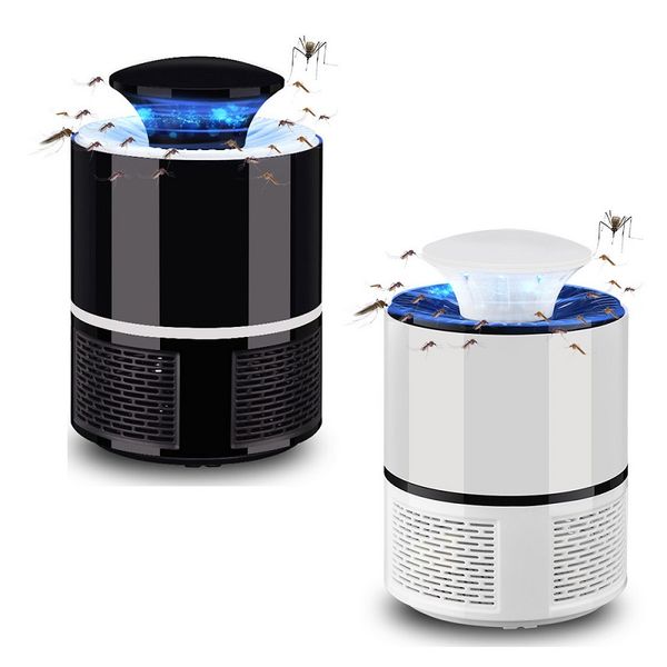 USB Fotocatalizzatore Mosquito Killer Lamp Mute Radiationless Luce UV Zanzare da interno Killing Catcher Trappole Strumenti di controllo dei parassiti