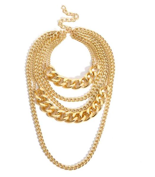 

многослойные мужчины кубинский ожерелье полный стразы мужские ювелирные изделия micro pave стразы цепи для мужчин цепи высочайшего качества, Silver