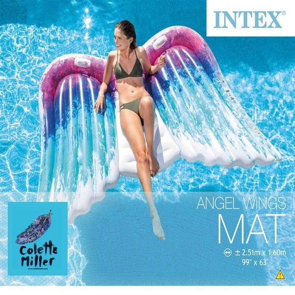 

intex buoy angel wings mat 58786eu other household cleaning tools accessories